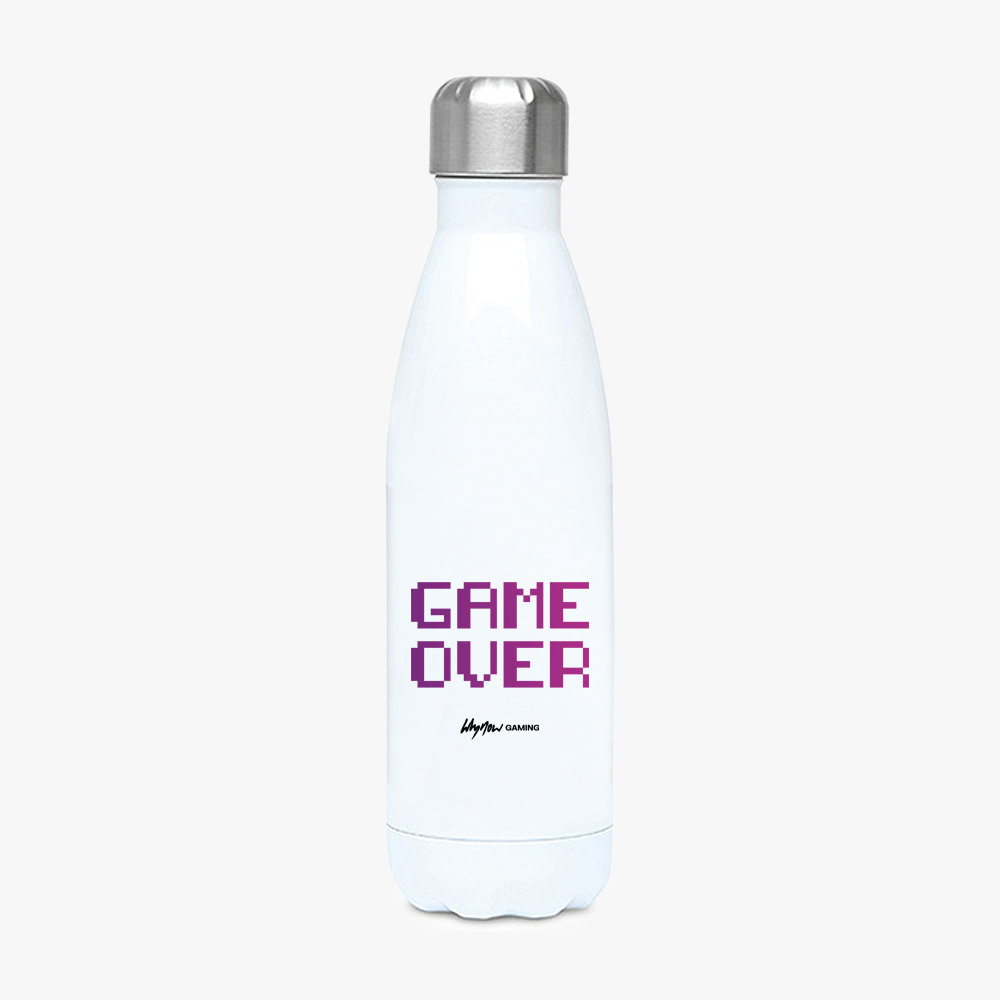 whynow Gaming - Game over water bottle